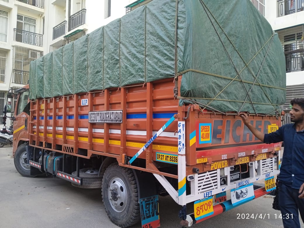 loading truck